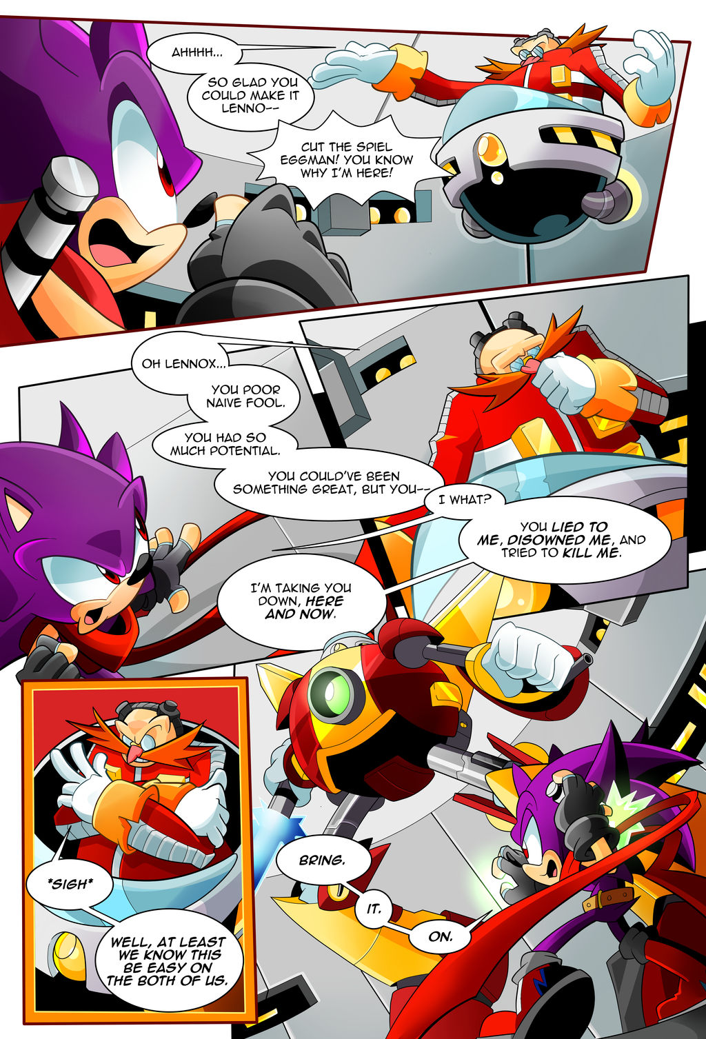 Commission: SparksterG Comic Page (FINAL)