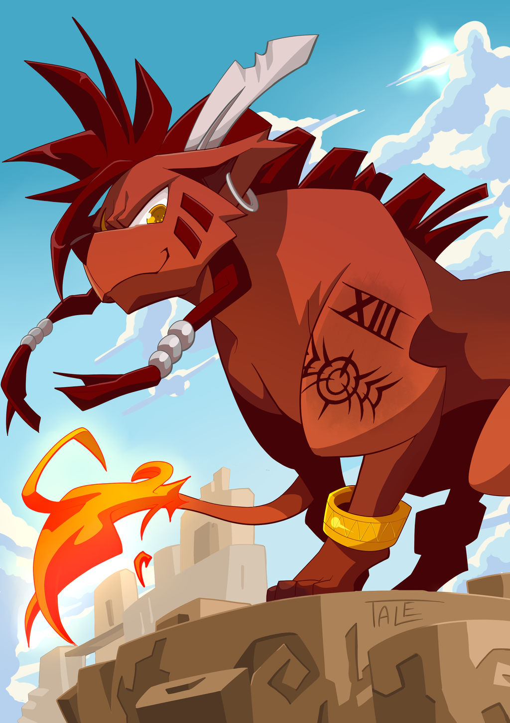Red 12 Deviantart RED XIII by Tale-Dude on DeviantArt