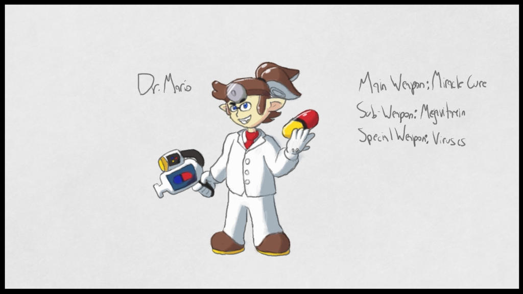 Dr. Mario Inkling! by Beeelake1209 on DeviantArt