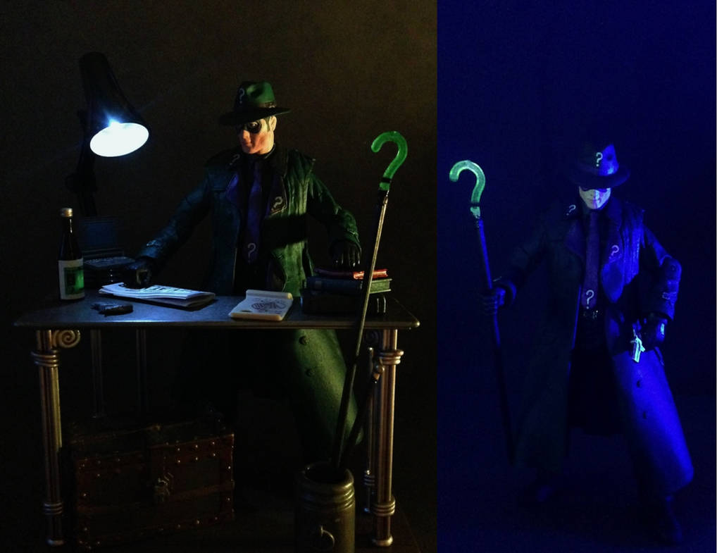 The Riddler Custom Figure by MaxxieJames on DeviantArt