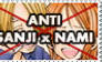 Stamp: Anti Sanji x Nami