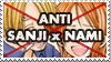 Stamp: Anti Sanji x Nami