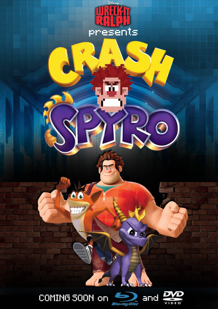 Crash Ralph Wreck-It Ralph Presents - Crash and Spyro by BlueprintPredator on ...