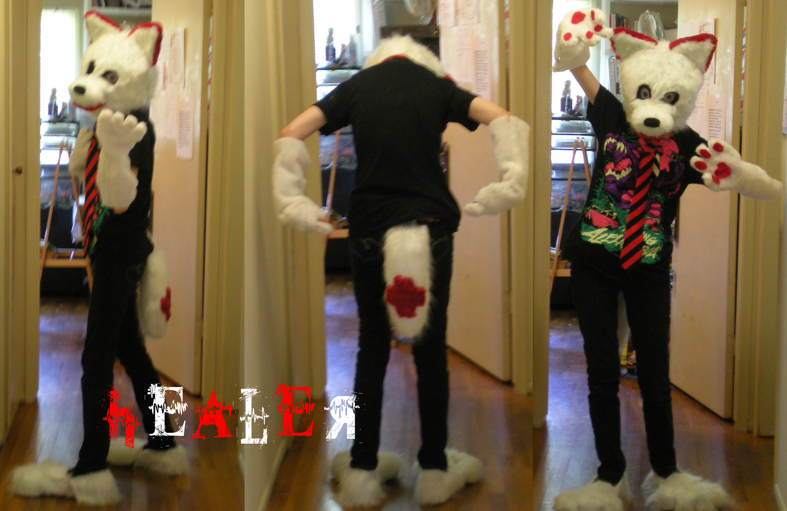 Completed Healer Fursuit