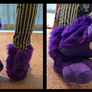 Purple Fursuit Sockpaws