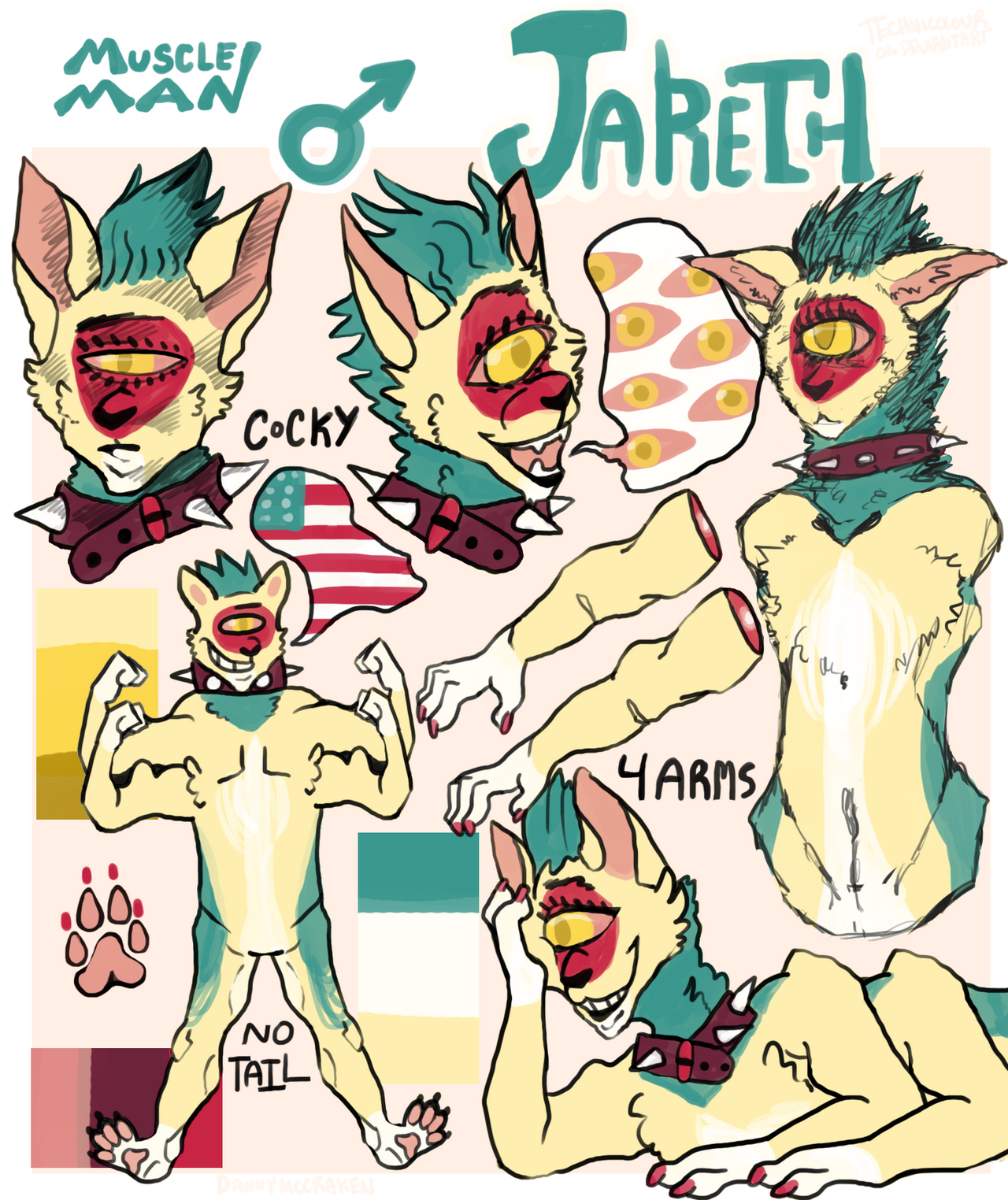 Jareth Reference Sheet