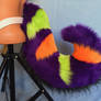 (SOLD) Eerie Purple Halloween Fursuit Tail