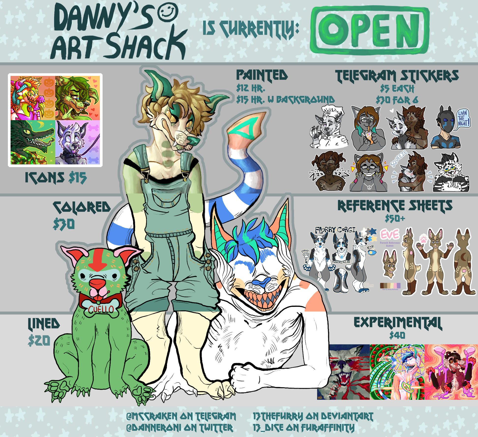 (OPEN FOR COMMISSIONS) Danny's Art Shack