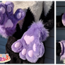 (FOR SALE) Lavender Fursuit Handpaws