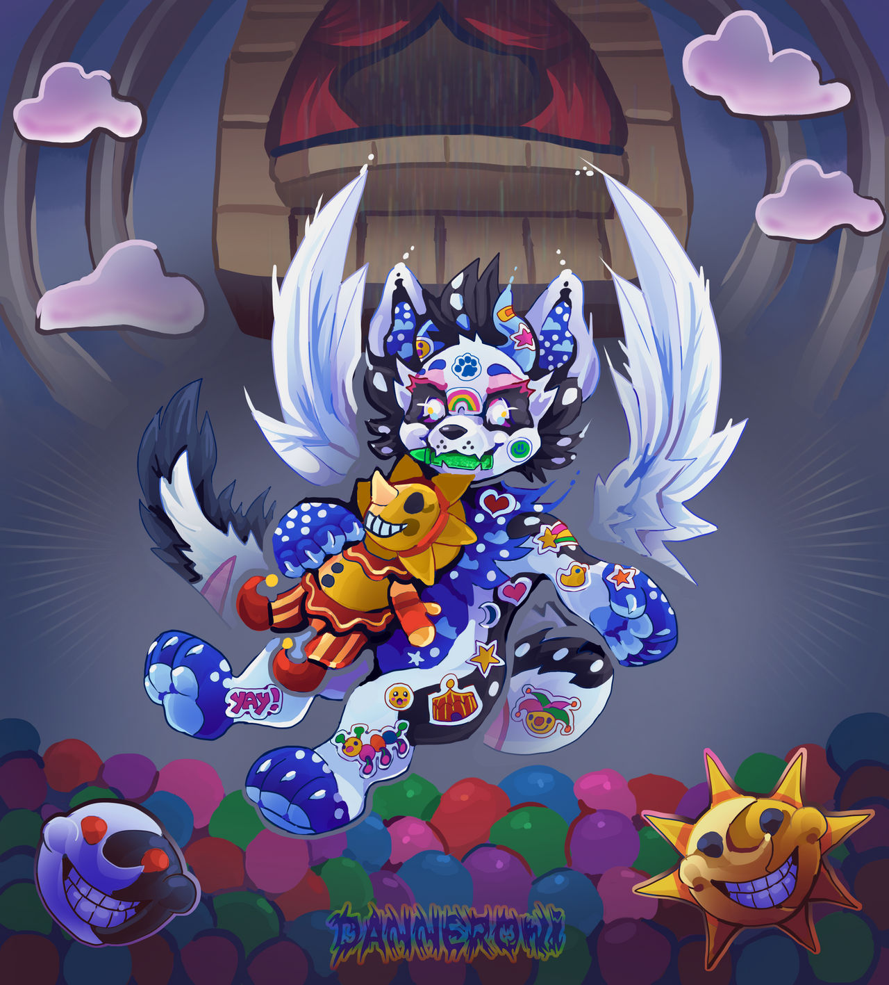 Security Breach Daycare by danneroni on DeviantArt