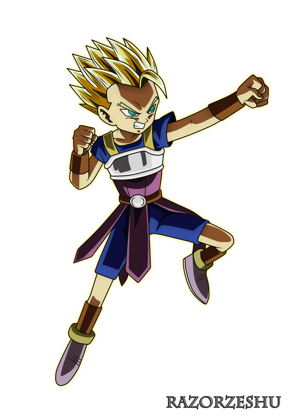 Kyabe Matlab Kyabe SSJ - Render by razorzeshu on DeviantArt