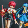 Hikaru and Umi Magic Knight Rayearth