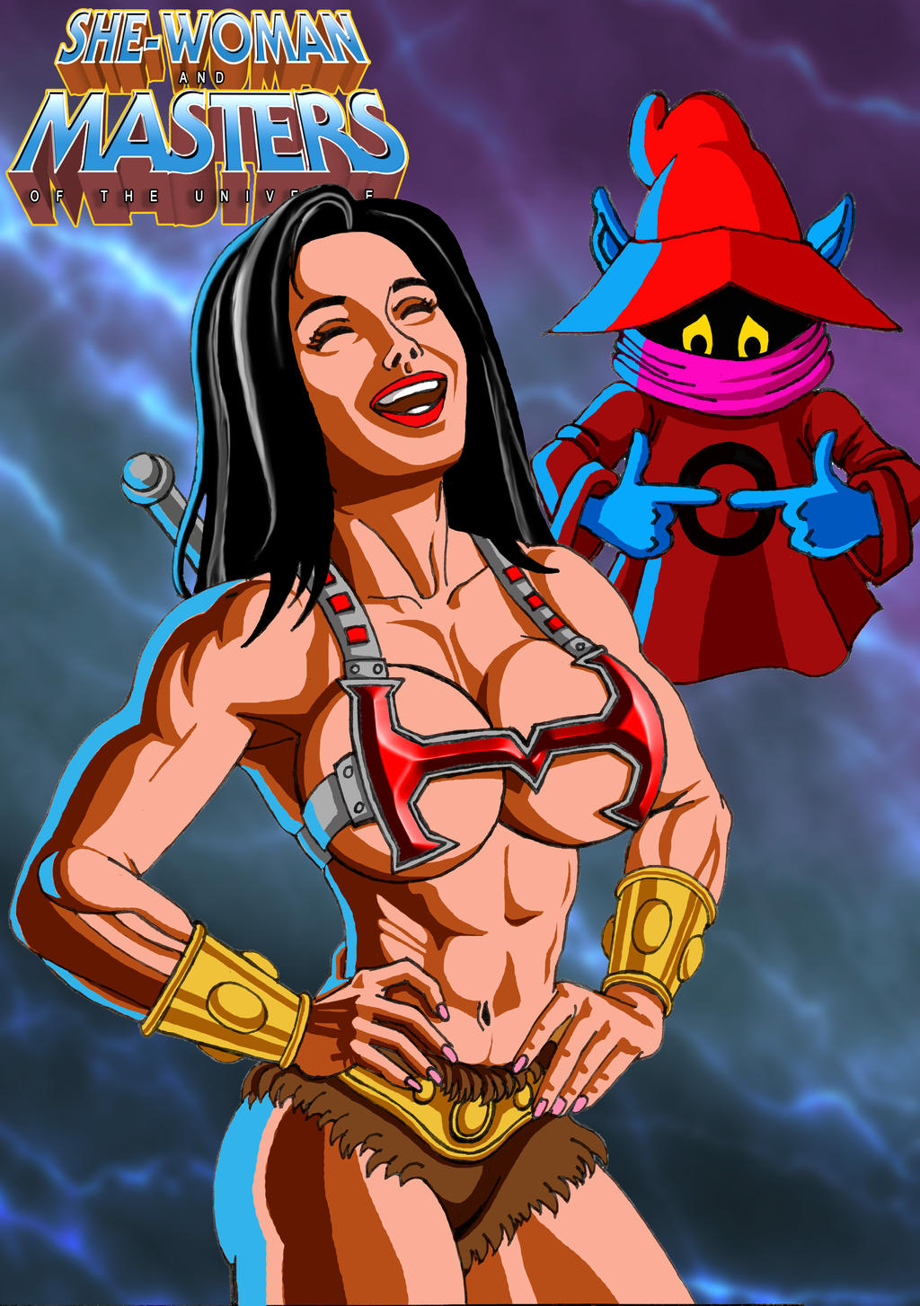 She Woman Cartoon version