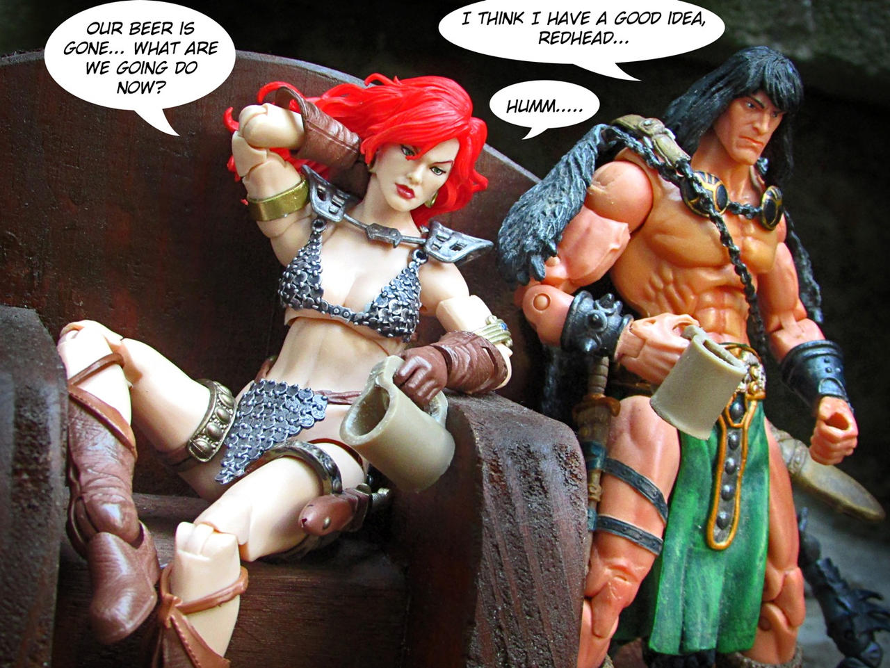 Beware Redhead...
