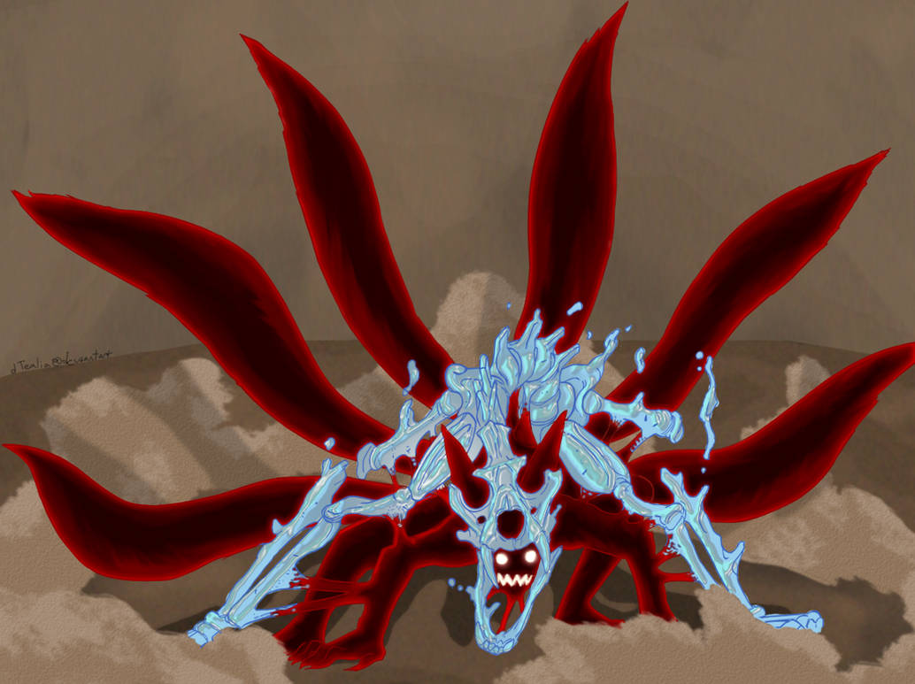 Six Tailed Naruto v.2 by dTealia on DeviantArt