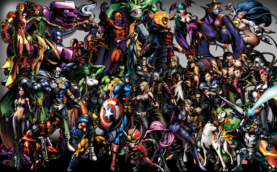 Marvel vs capcom 3 charart by HTA3CI on DeviantArt