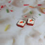 Carrot Cake Earrings