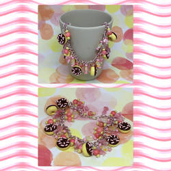 Pink Doughnut Bracelet