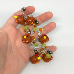 Rhode Island Red Chickens Bracelet