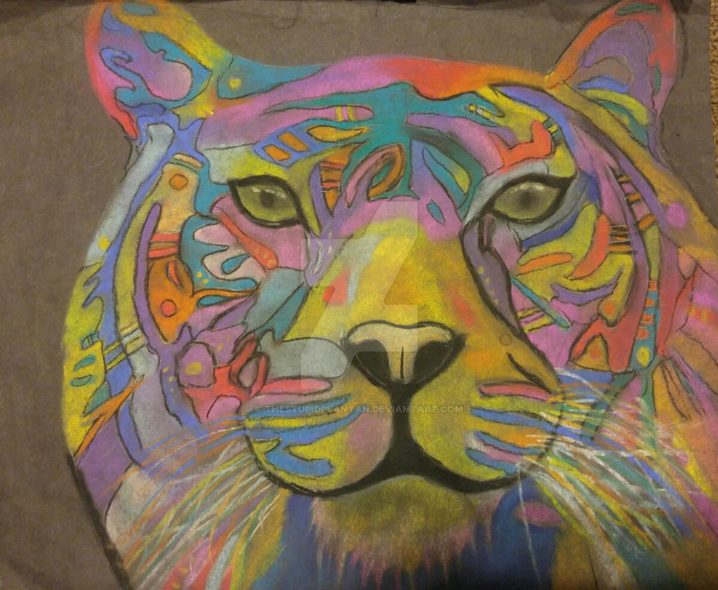 Trippy Tiger by TheStupidPlantan on DeviantArt
