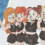 Stacy, Roxanne,Pruce and Heartfilia