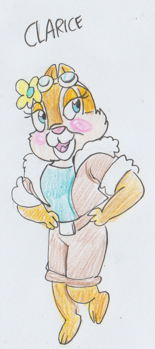 Clarice in Chip 'n Dale Rescue Rangers by gelfnig on DeviantArt