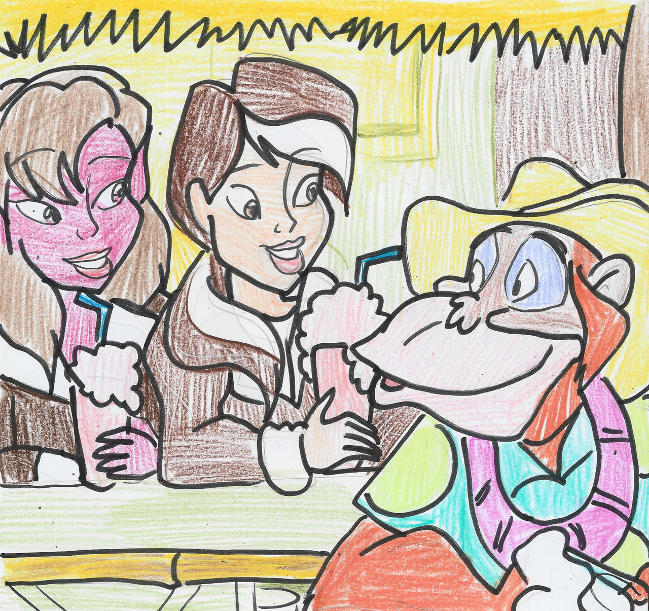 Fun at Louie's by gelfnig on DeviantArt