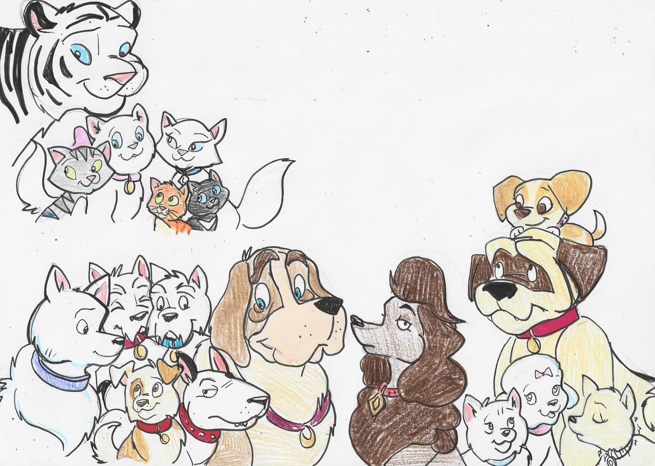 Deviantart Characters Dogs Disney Dogs and Cats pets by gelfnig on DeviantArt
