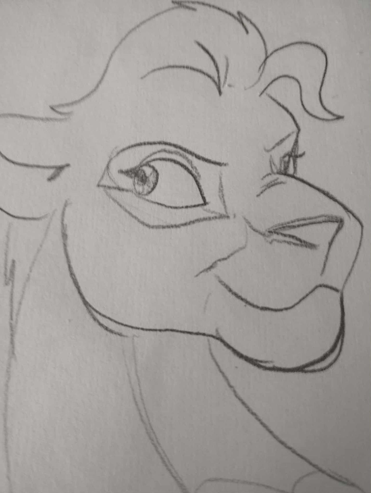 Disney universe: Tavisha as a lioness by gelfnig on DeviantArt