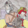 Nikolay and Natalya as hostages