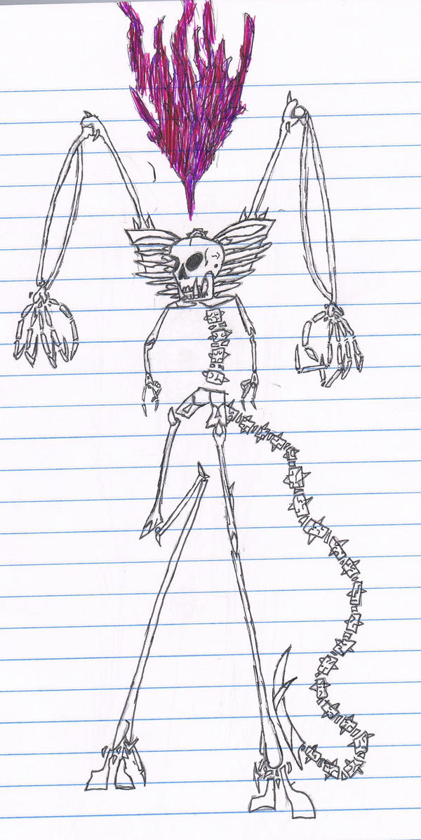 Skeleton Monster by TheEnigmatic8 on DeviantArt