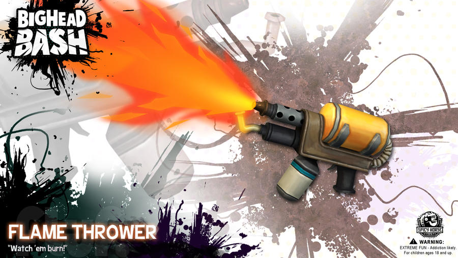 BHB Flamethrower Wallpaper