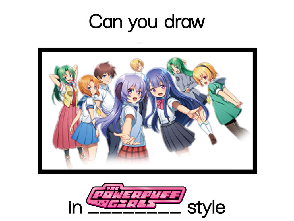 Can you draw Higurashi Characters in PPG Style? by PPGFanantic2000 on ...