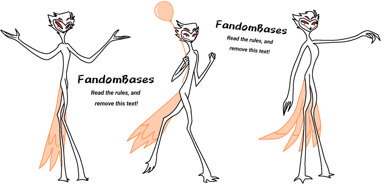 Stolas Back View Stolas Bases by ThatFandomTrash666 on DeviantArt