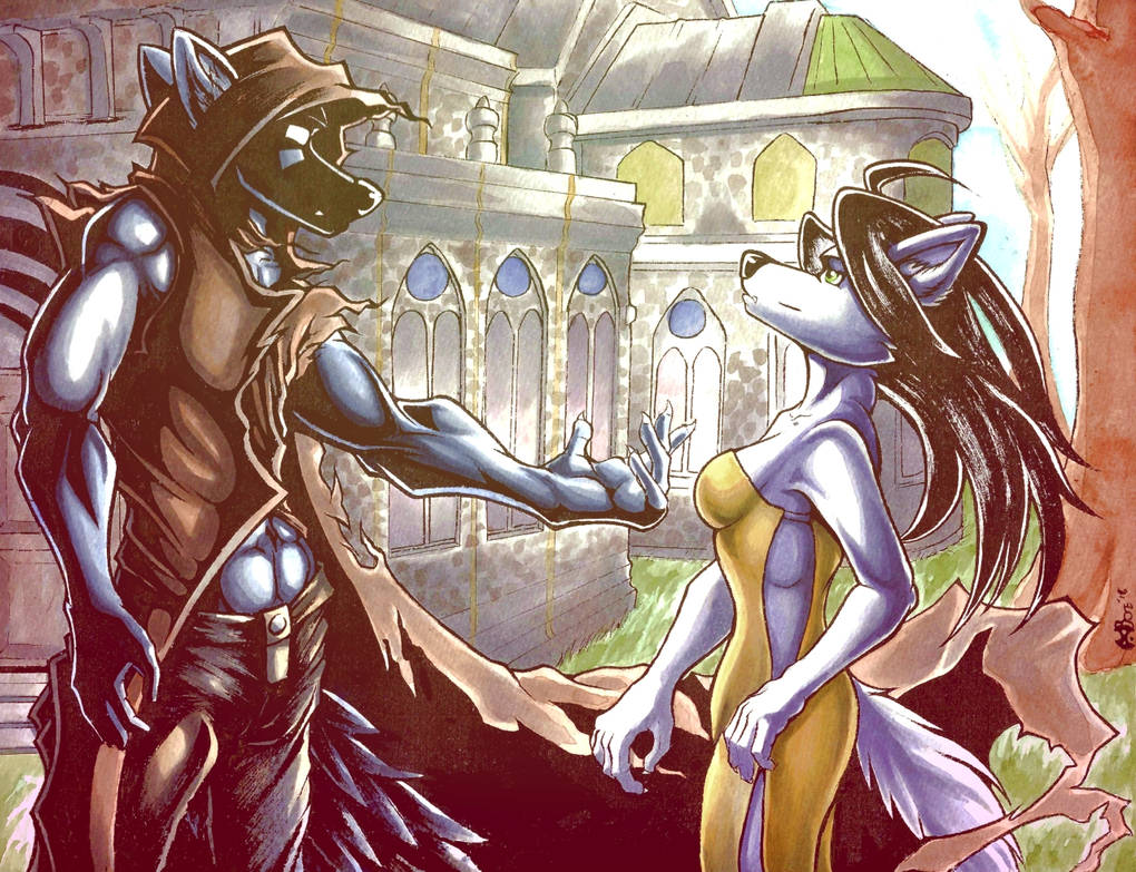 Meeting a Mysterious Stranger by Boneitis