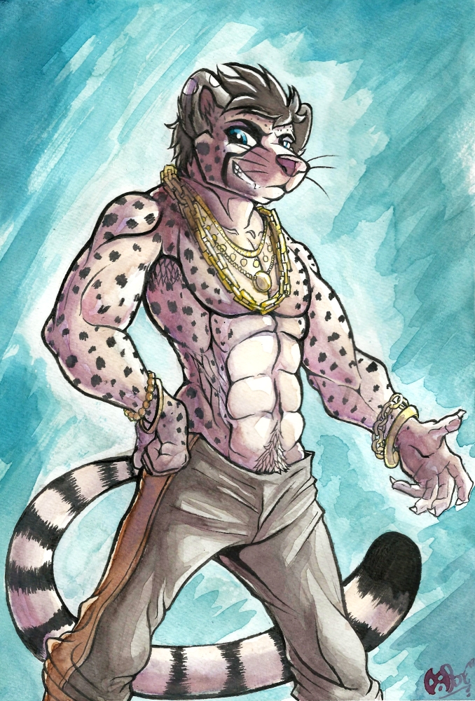 First Watercolor Stream Test by Boneitis