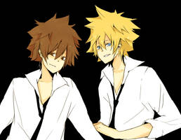 khr: tyl tsuna and giotto