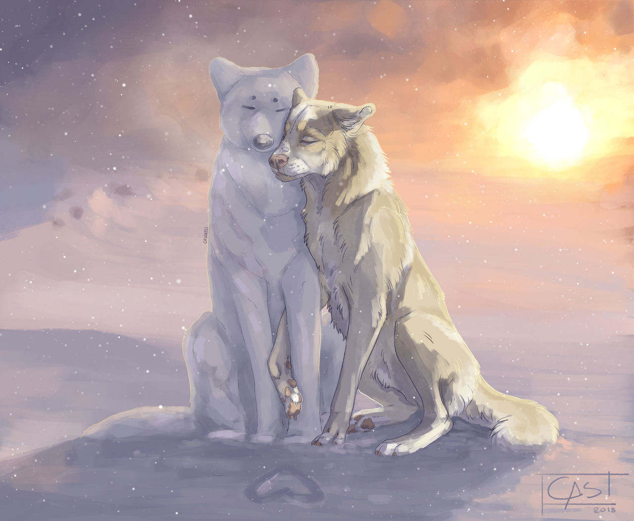 Snowolf Praject Snowwolf - 07.12.18 by CasArtss on DeviantArt