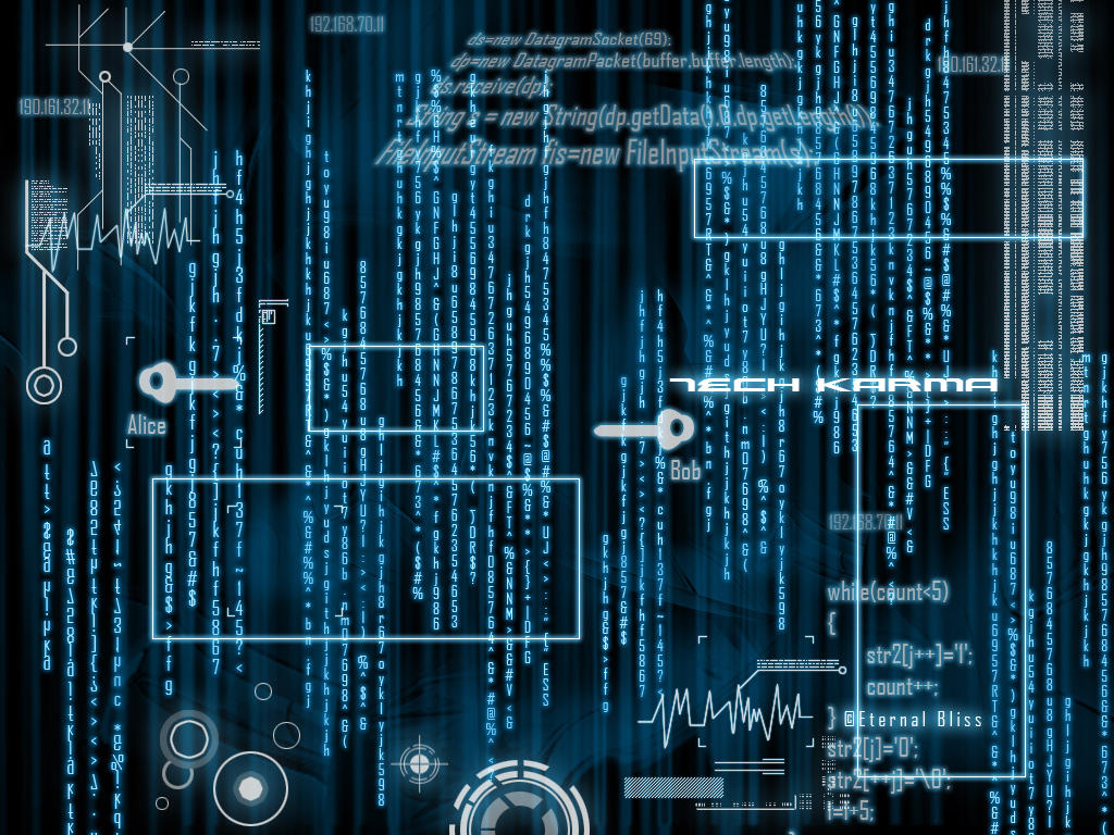 Tech Karma - Blue version by eternalbliss on DeviantArt