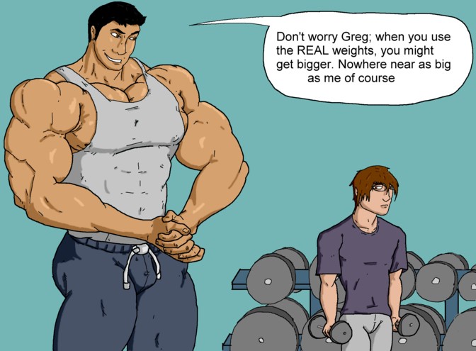 Greg At The Gym 1