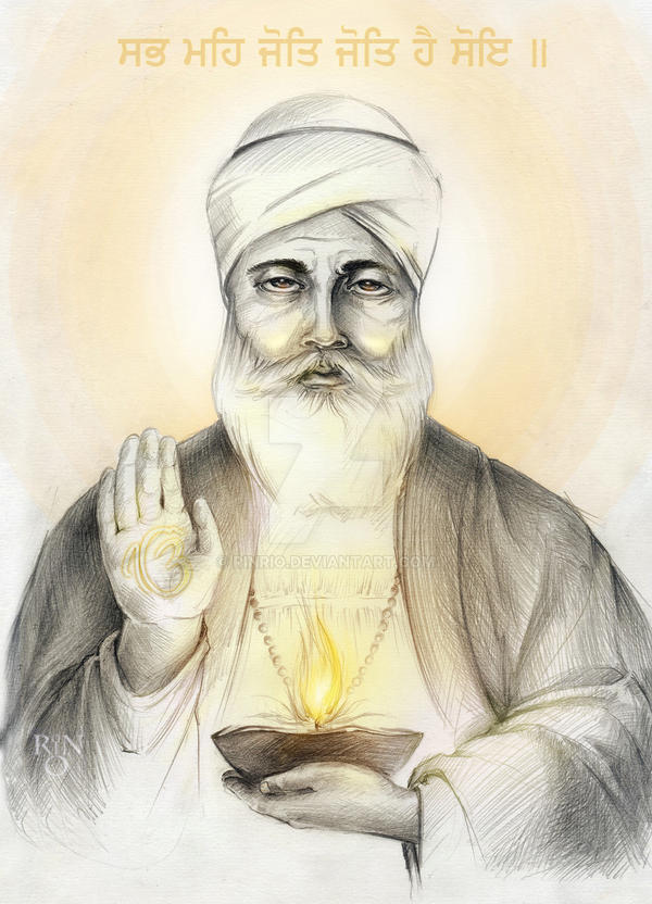 Sri Guru Nanak Dev Ji By Rinrio On Deviantart