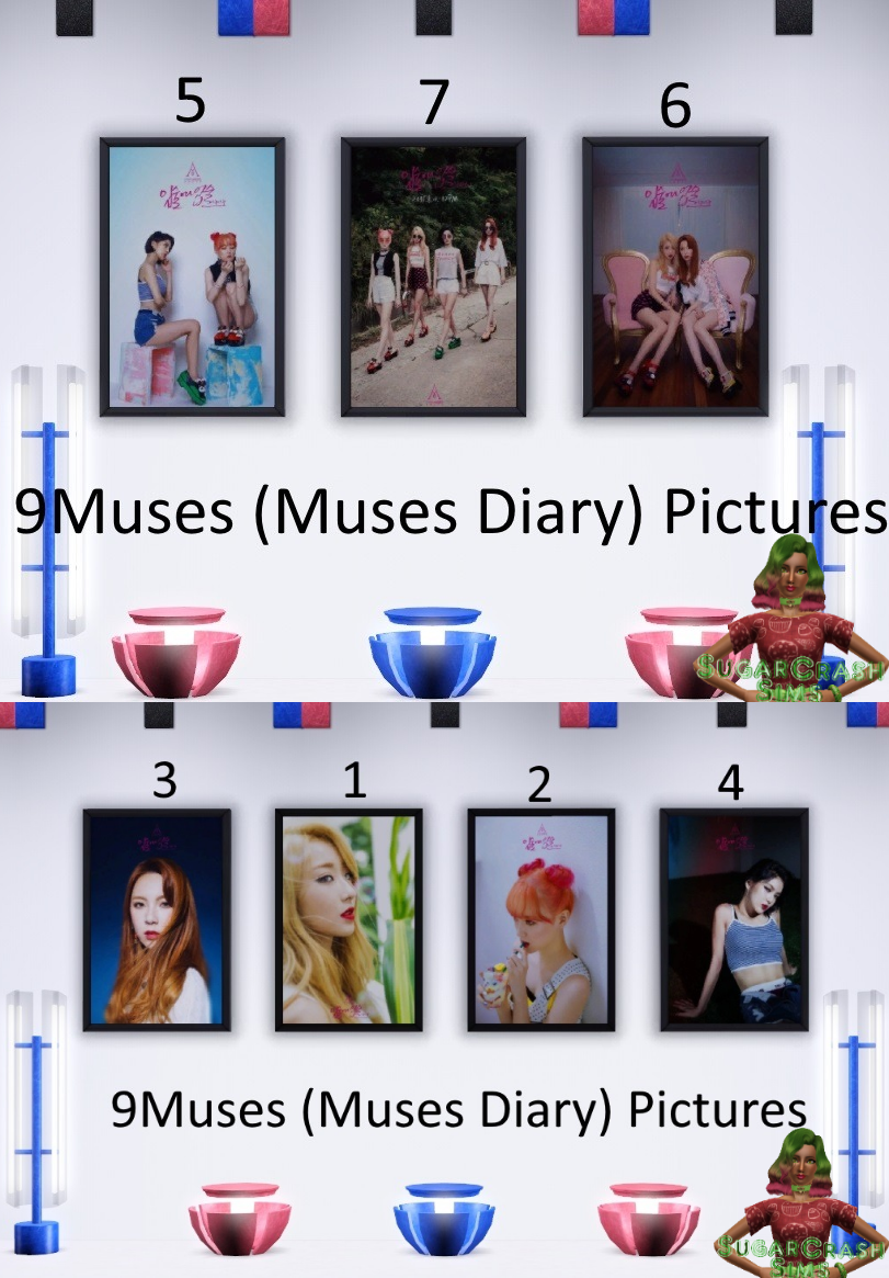 9Muses (Muses Diary) Pictures - Sims3