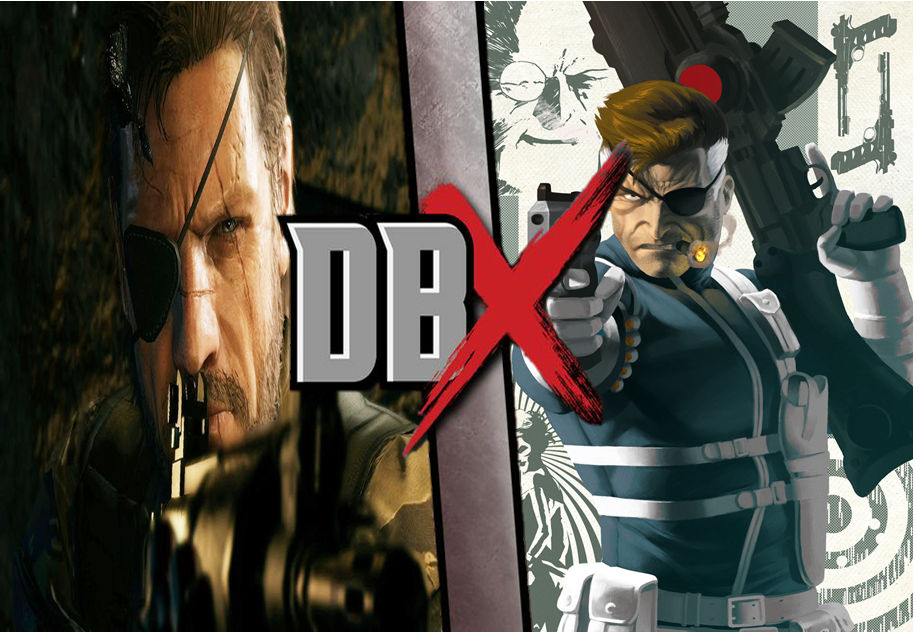 DBX Big Boss vs Nick Fury Sr by derekmetaltron