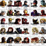 Avengers vs X-Men Game (Character Select Screen)