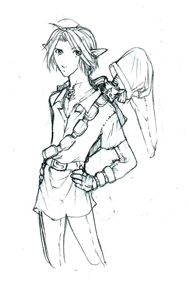 Hatless Elf Hatless by Luna-Kitsune-Blu on DeviantArt