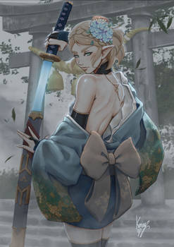 Samurai Zelda
