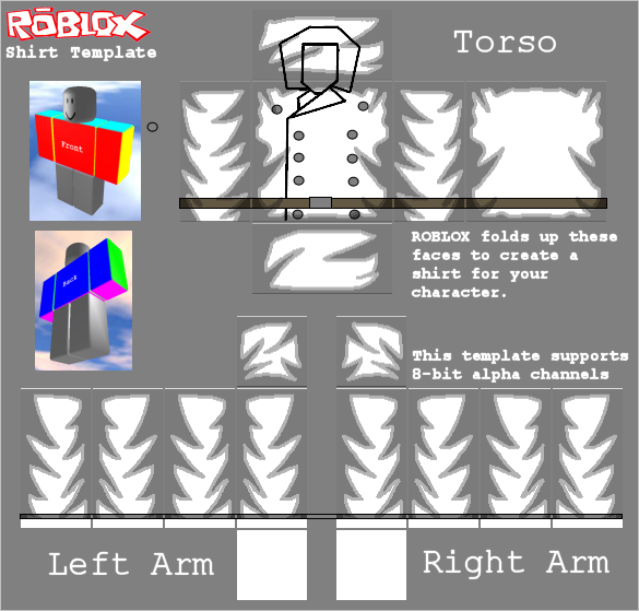 Free Template Roblox Formal By Forumguy55 On Deviantart - roblox old template