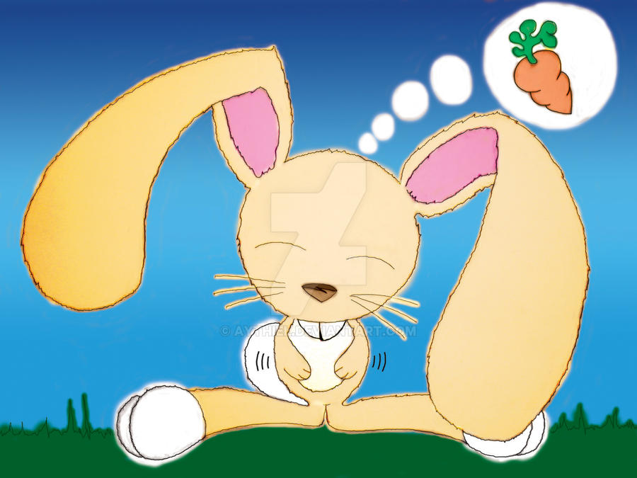 Hungry Rabbit by Aythiel on DeviantArt