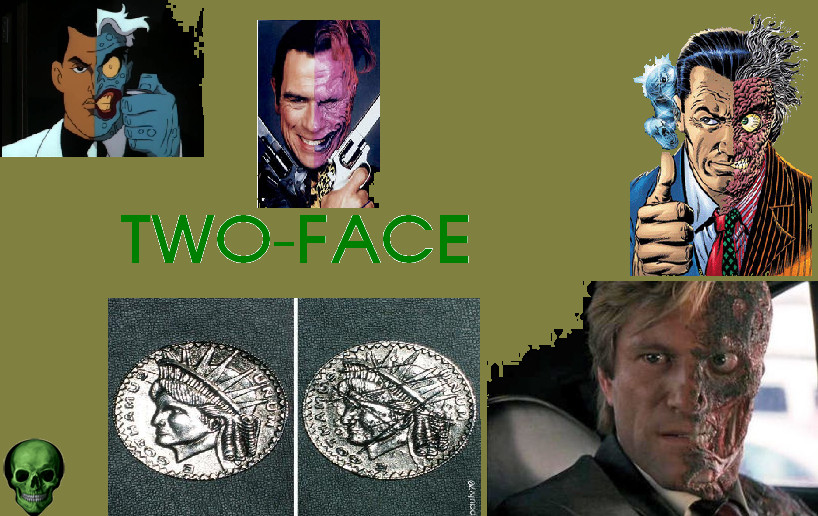 The Many Faces of Two-Face by GreenSkullplz on DeviantArt