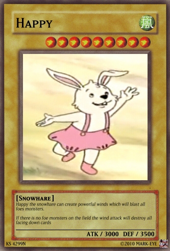 Happy the Hare Card